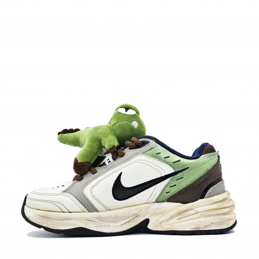 [ CUSTOM ] Air Monarch 4 Dinosaur Matcha Milk Green